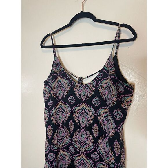 Altar'd State Black Size Medium Low Back Sleeveless Boho mini Dress size L NWT - Picture 7 of 12
